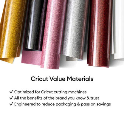 Value Glitter Iron-On (10 in x 8 ft)