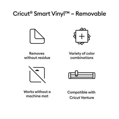 Smart Vinyl - Removable, Aqua 5 ft