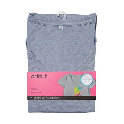 Women's Fitted T-Shirt Blank, V-Neck