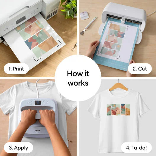 Cricut® Sublimation Printer Paper – 8.5 in x 11 in (65 ct)