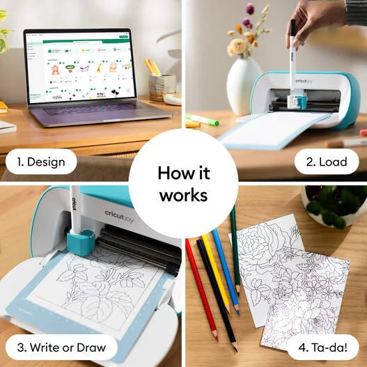 Cricut® Permanent Markers 1.0 mm, Black (3 ct) + Adapter