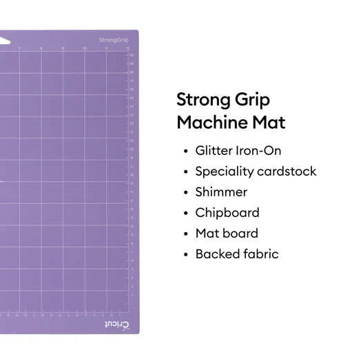 Cricut® Strong Grip Machine Mat - 12 in x 12 in (6 ct)