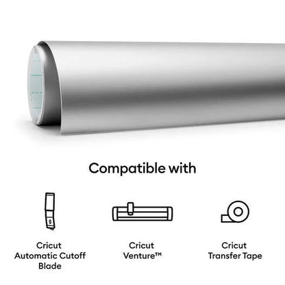 Smart Vinyl Matte Metallic - Permanent, Champagne 5 ft