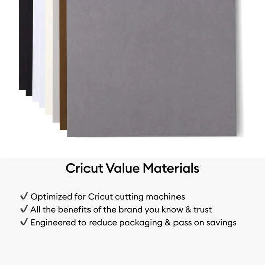 Value Cardstock, Neutrals Sampler - 8.5 in x 11 in (80 ct)