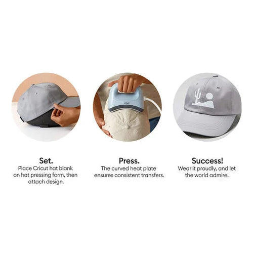 Cricut Ball Cap Hat Blank, Gray