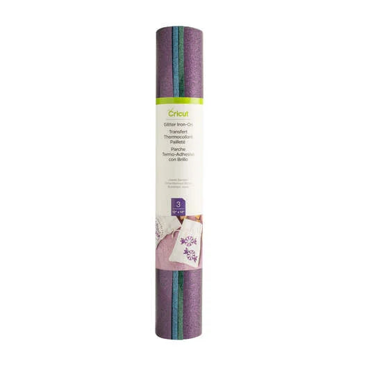 Glitter Iron-On Sampler, Jewel