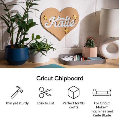 Cricut® Heavy Chipboard, 2mm 11 in x 11 in (5 ct)