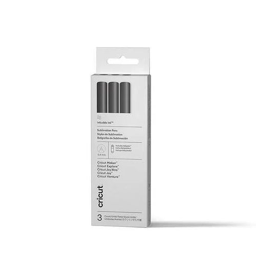 Cricut® Infusible Ink™ Pens 0.4, Black (3 ct) + Adapter