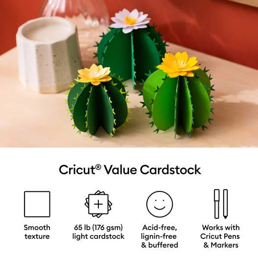 Value Cardstock, Botanicals Sampler - 8.5 in x 11 in (80 ct)
