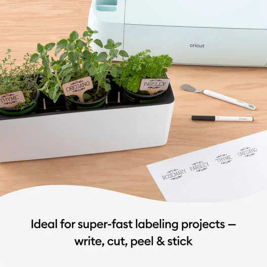 Smart Label™ Writable Vinyl – Permanent, White (3 ft)