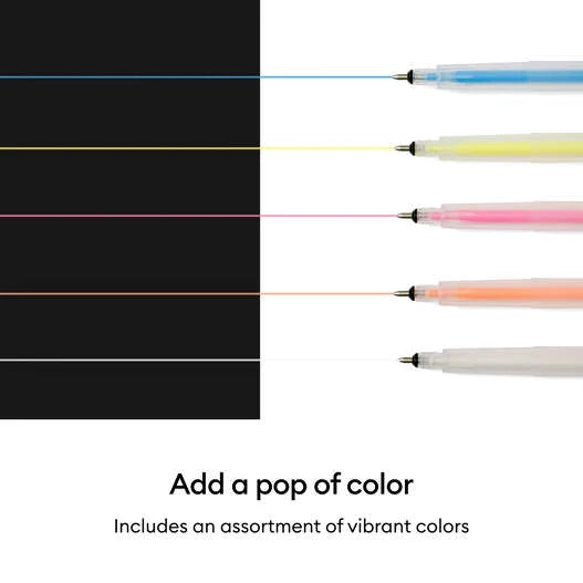 Cricut® Acrylic Gel Pens, 1.0 mm (5 ct)