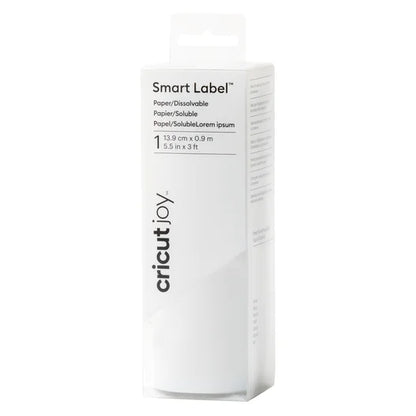 Cricut Joy™ Smart Label™ Paper – Dissolvable, White