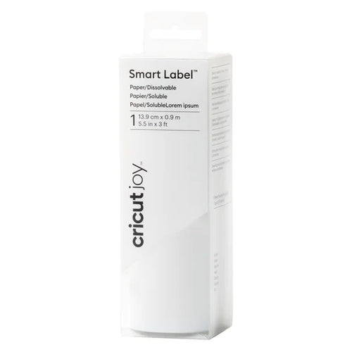 Cricut Joy™ Smart Label™ Paper – Dissolvable, White