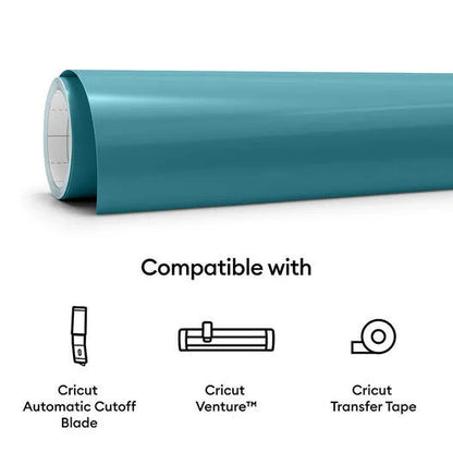 Smart Vinyl - Permanent, Black 5 ft
