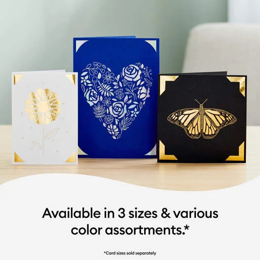 Foil Transfer Insert Cards, Royal Flush Sampler - S40 (14 ct)