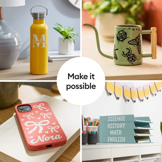 Cricut® Matte Vinyl – Permanent (4 ft)