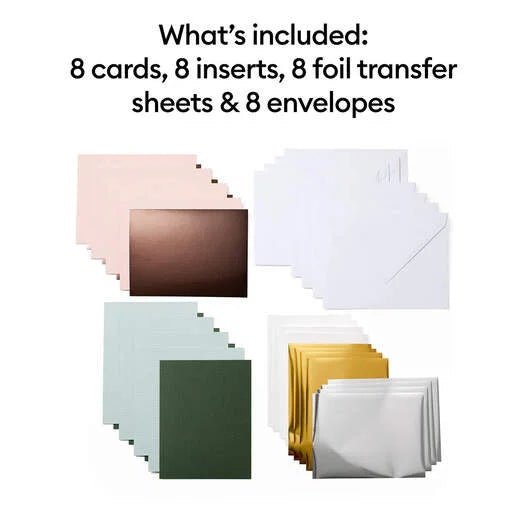 Cricut Joy™ Foil Transfer Insert Cards, Forest Grove Sampler - A2