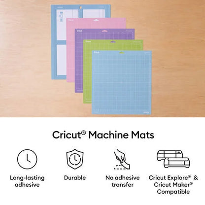 Cricut® Light Grip Machine Mat - 12 in x 12 in (6 ct)