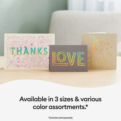Cutaway Cards, Neutrals Sampler - R10 (18 ct)