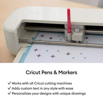 Cricut® Infusible Ink™ Markers 1.0mm, Watercolor Splash Sampler (3 ct) + Adapter
